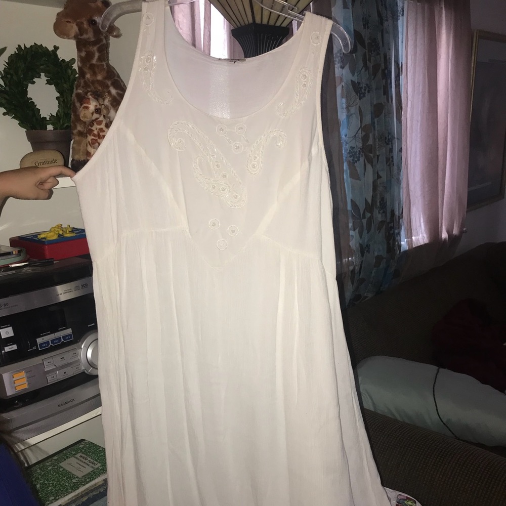 Magic white summer dress 3x